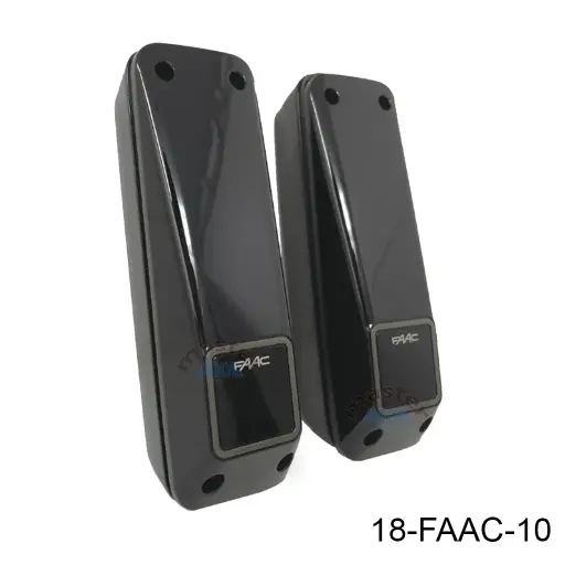[18-FAAC-10] Fotoceldas FAAC XP20D, 20m alcance, 24V, 180º orientación, Com-NC.