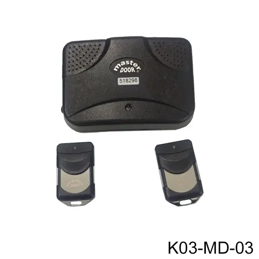 [K18-MD-03] KIT Receptor para Op. Cortina Lateral RD, 120V, F433 (incluye 2 controles). QI