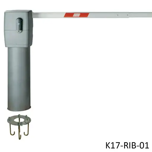 [K17-RIB-01] Kit Barrera PRESIDENT 120V / 24V, Pluma de 4.0m integrada dentro de la caja.
