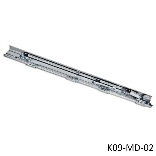 [K09-MD-02] Kit Cabezal Asiático MD-SPACE, SP-280 para 4.4m, para 2-Hojas, Dif. Perfil de 15cm x 11cm y Cubierta de 17.6cm