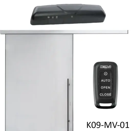 [K09-MV-01] Kit Cabezal MAGNET1000, carrera 1.0m incluye: Receptor, Control y accesorio de Pared