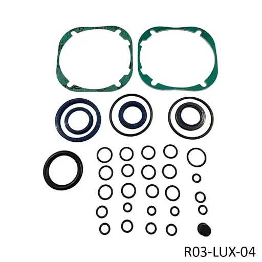 [R03-LUX-04] Kit Juntas para tubo de Aluminio, 93x93x1.5mm para pistones LUX