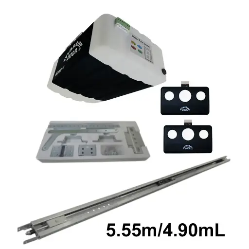 [K01-CMD-212] Kit MD-1000 PLUS con Riel C para Banda de 5.55 / 4.90 mto. apertura, con opción Wifi, mediante una usb No incluida.