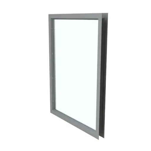 [K13-DOR-03] Kit Mirilla de 60cm x 80cm, Incluye Marco Metalico y Vidrio Transparente Templado de 6mm
