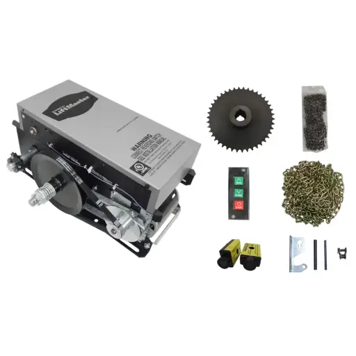 [K04-LM-01] Kit Op. Cortina MH-5011U-R L3, 1/2HP 115V.....kit caja, Incluye Fotoceldas de Seguridad.