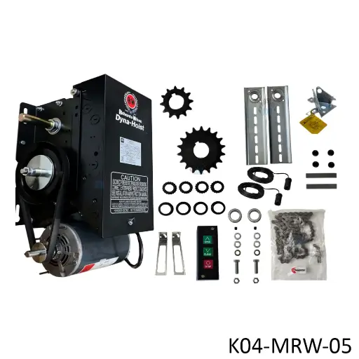 [K04-MRW-05] Kit Op. Cortina OPH-6234-0MRW, 1Hp, 220V, Trifasico, RH, kit caja, incluye: Fotoceldas y Botonera