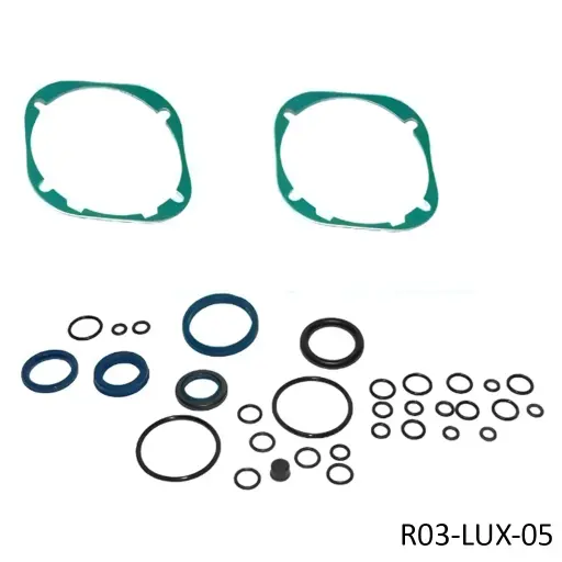 [R03-LUX-05] Kit de Empaques y sellos para pistones LUX2B / LUXGV