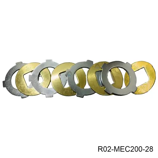 [R02-MEC200-28] Kit de Rondanas para Clutch del MEC-200 (4 rondanas dentadas y 4 rondanas cuadradas)