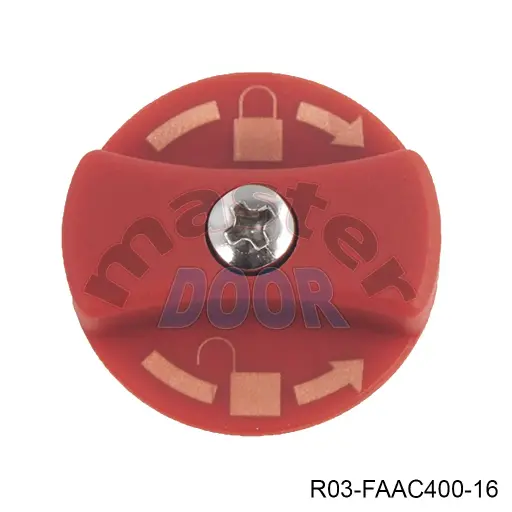 [R03-FAAC400-16] Llave de Desbloqueo Roja para piston FAAC-400 / 422