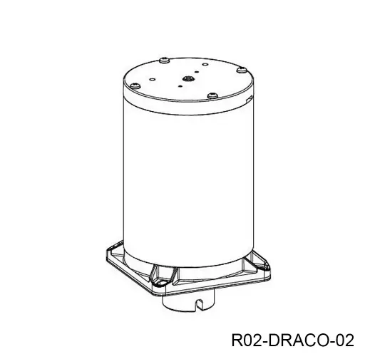 [R02-DRACO-02] Motor Electrico para Op. Cardin Draco, 24V
