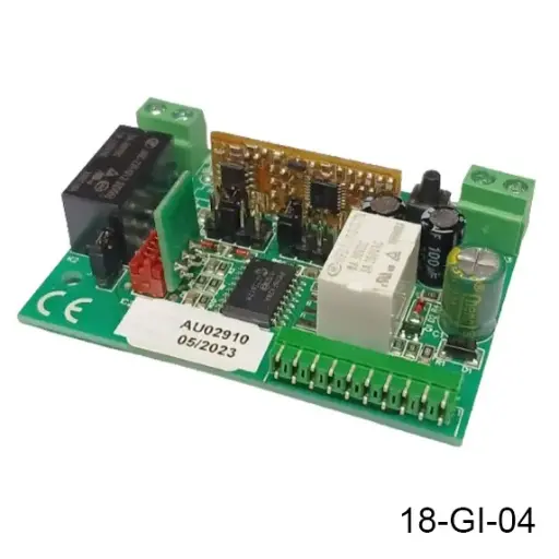 [18-GI-04] Receptor DRS4332 Enchufable 2CH, para Tarjeta PASS1800/2500, para control Mako Gibi