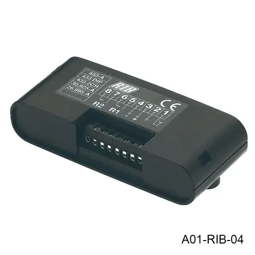 [A01-RIB-04] Receptor RIB S433, 2CH, sirve de interface para el teclado Digital RIB