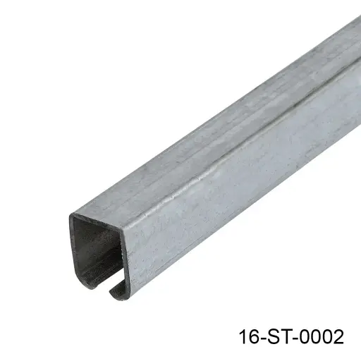 [16-ST-0002] Riel Superior Chico para carretilla CH-RF 6m. 2mm exp. ( 33mm ancho x 34mm alto )
