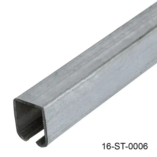 [16-ST-0006] Riel Superior Grande para carretilla XL, 6mts, 3.0mm exp. (57mm ancho x 67mm alto).