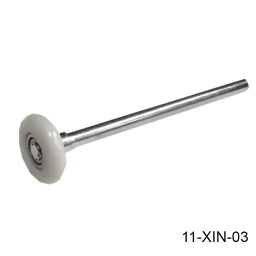 [11-XIN-03] Rodaja Embalerada de 2", con zinc, zanco largo de 7"