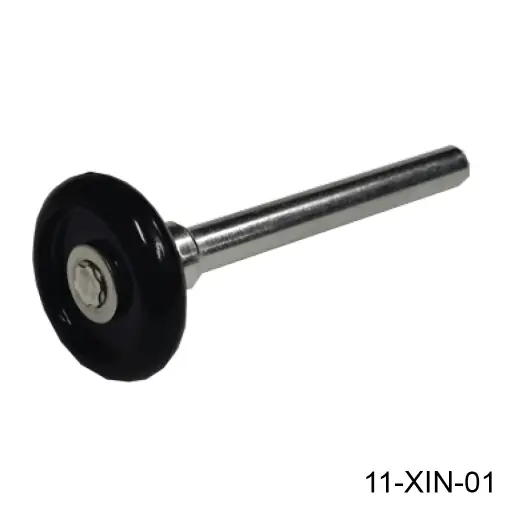 [11-XIN-01] Rodaja de Plastico de 2", zanco corto 4", No lleva balero