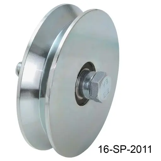 [16-SP-2011] Rueda sin base de 200kg "V" 100mm Europea