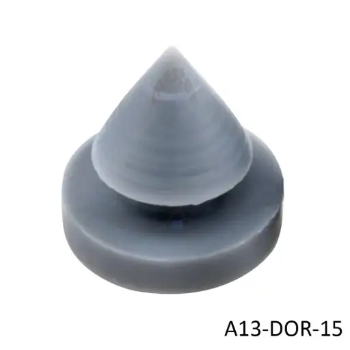 [A13-DOR-15] Silenciador, hule, 307D, para Marco Metalico salida de Emergencia, Dor