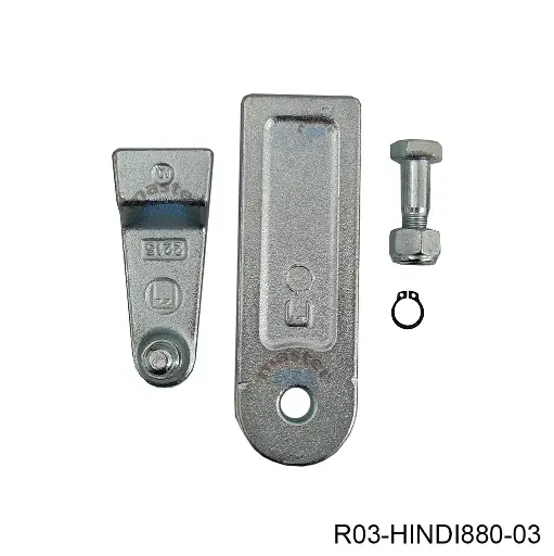 [R03-HINDI880-03] Soportes Delantero y Trasero para fijación del Piston HINDI880 Evo de 280mm..juego