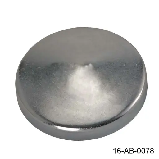 [16-AB-0078] Tapa Redonda de 48mm, con pestaña, para perfil redondo 1-7/8"