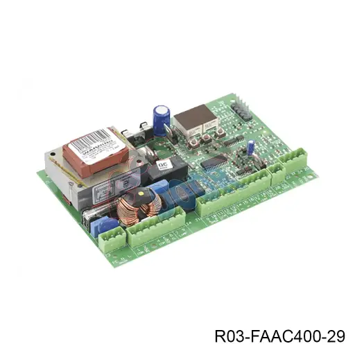 [R03-FAAC400-29] Tarjeta Electronica 455D para Faac-400 / 412, 120V.