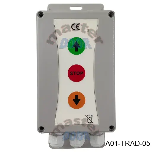 [A01-TRAD-05] Tarjeta Electronica MD, para Operador oculto, con receptor integrado F433 y Botonera integrada, DS052