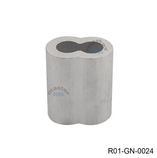 [R01-GN-0024] Terminal de aluminio doble para cable 3/16