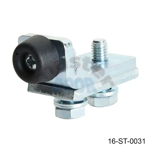[16-ST-0031] Tope para Riel Superior Chico/Mediano, base 27mm, Plastico/hule 10mm