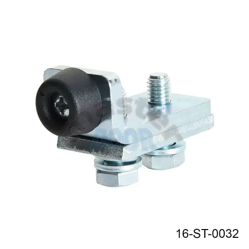 [16-ST-0032] Tope para Riel Superior Chico/Mediano, base 50mm, Plastico/hule 12mm