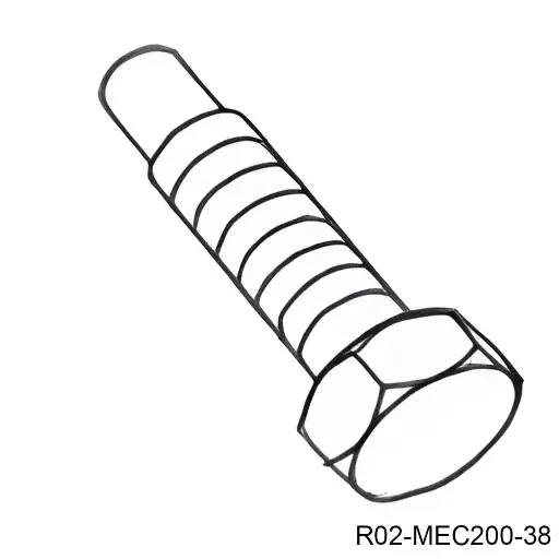 [R02-MEC200-38] Tornillo de Desbloqueo con punta para Op. MEC-200