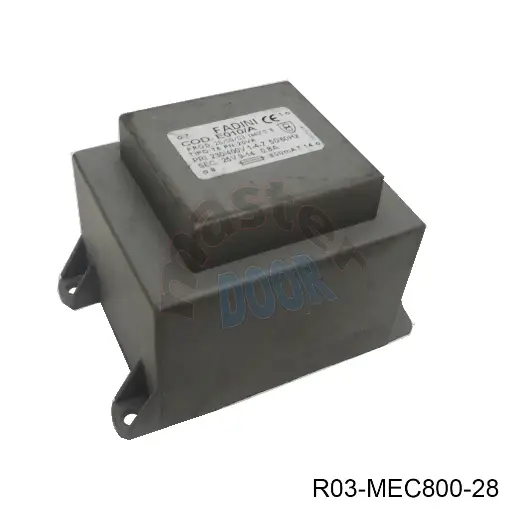 [R03-MEC800-28] Transformador 230V / 24V para Tarjeta Elpro 9-13-27