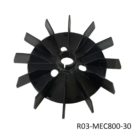 [R03-MEC800-30] Ventilador de Plastico para enfriamiento del motor electrico del MEC800 / MEC200