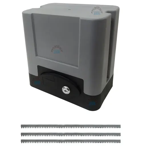 [K02-JOY-01]Kit Cremallera Op. SG-300-AC.....con 6m de Cremallera (127V) 300 Kg. Arrastre