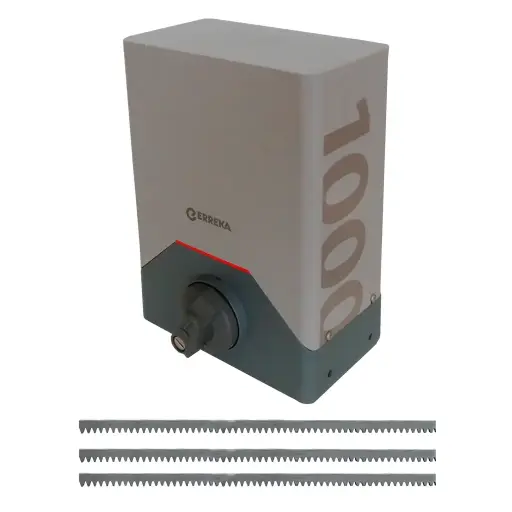 [K02-ER-05] Kit cremallera Rino 1000 Inverter, 120 volt. Incluye 6m de cremallera