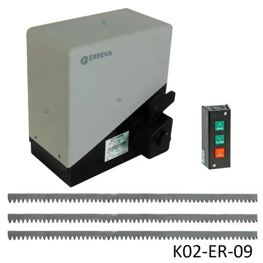 [K02-ER-09] Kit Cremallera Toro-2500 INVERTER, 120 Volt Monofasico. Incluye 6m de cremallera Y Botonera PBS