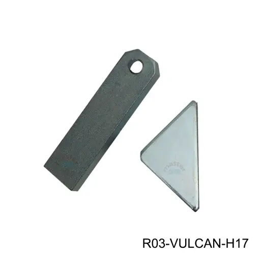 [R03-VULCAN-H17] Soporte Trasero para piston Vulcan BC, placa.