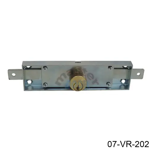 [07-VR-202] Cerradura Central para Persianas y Cortinas pequeñas Mod-8241 (156 x 42 mm)