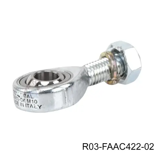 [R03-FAAC422-02] Soporte / Rotula Delantera con Rosca para piston FAAC-422 y otros