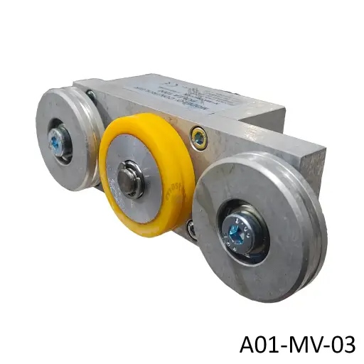[A01-MV-03] Freno Rotativo regulable, transmision mediante polea de 55mm y Ø-3mm, carga max. 7Nm.
