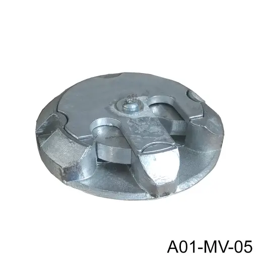 [A01-MV-05] Mecanismo / Pestillo de bloqueo doble Hoja, en Aluminio. BL2