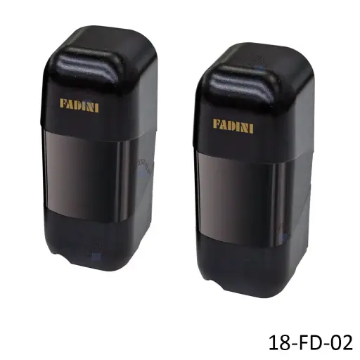 [18-FD-02] Par de Fotoceldas Orbita 57, Alimentacion 12/24 Vca/DC ó 2 baterias 1.5V AAA, Distancia 15m / 6m